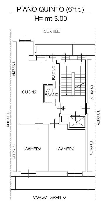 appartamento in vendita a Torino in zona Rebaudengo