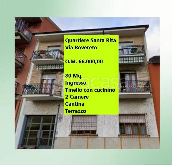 appartamento in vendita a Torino in zona Santa Rita