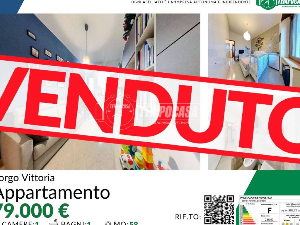 appartamento in vendita a Torino in zona Borgata Vittoria