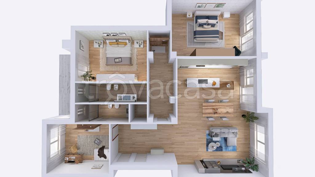 appartamento in vendita a Torino in zona Pozzo Strada