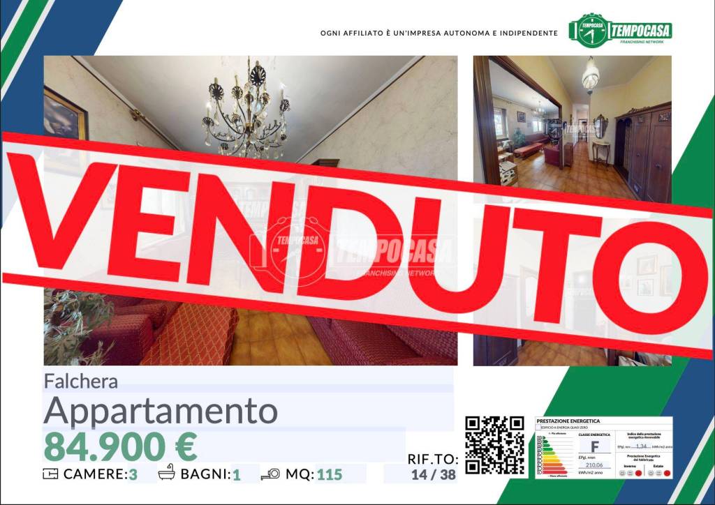 appartamento in vendita a Torino in zona Rebaudengo