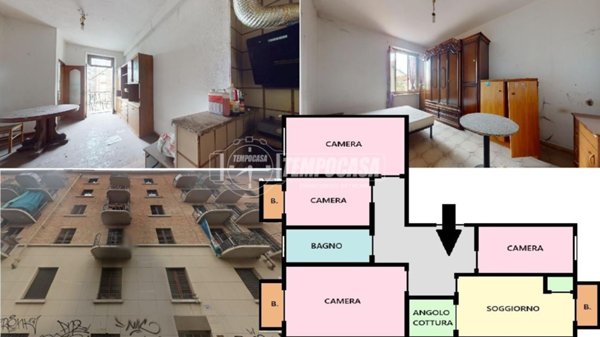 appartamento in vendita a Torino in zona Aurora