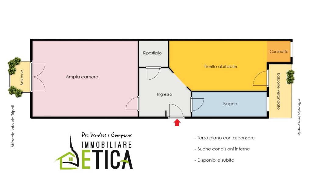 appartamento in vendita a Torino in zona Santa Rita