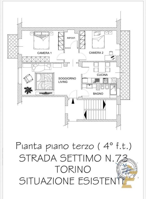 appartamento in vendita a Torino in zona Barca