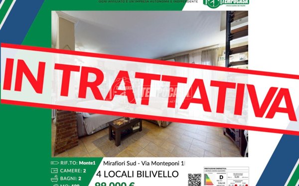 appartamento in vendita a Torino in zona Mirafiori Sud