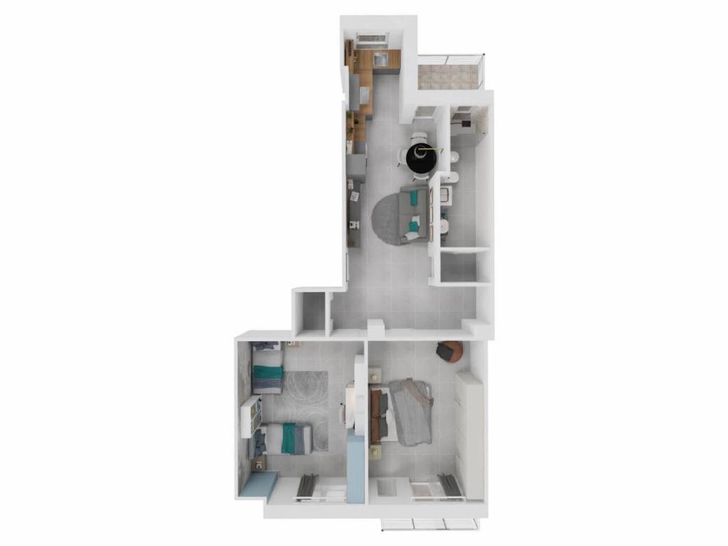 appartamento in vendita a Torino in zona Borgata Vittoria