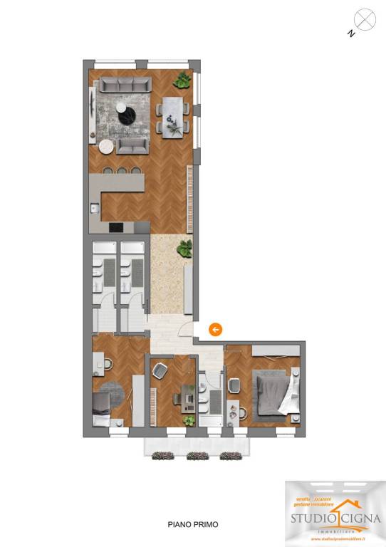 appartamento in vendita a Torino in zona Vanchiglia