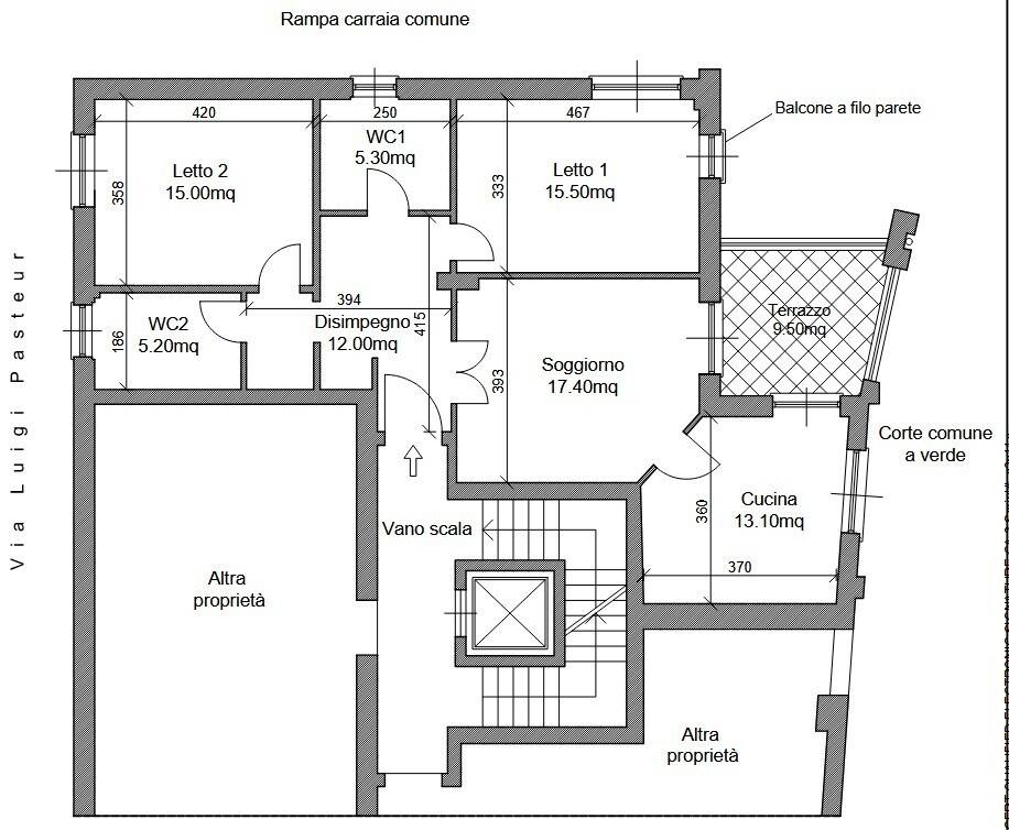appartamento in vendita a Torino