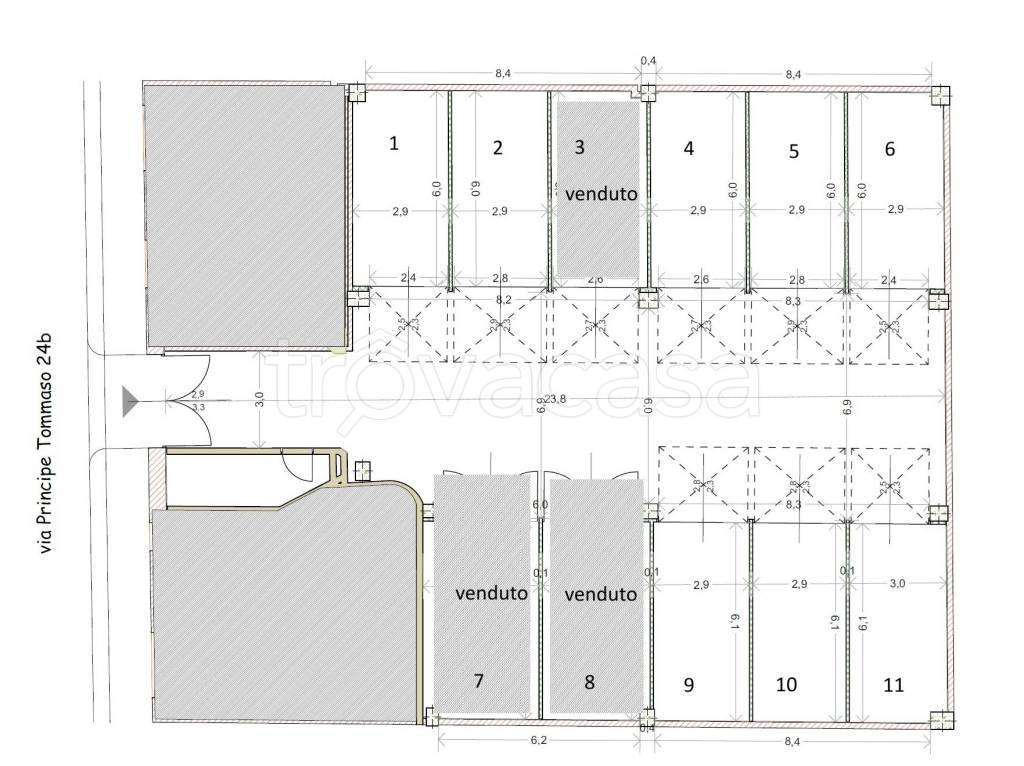 casa indipendente in vendita a Torino in zona San Salvario
