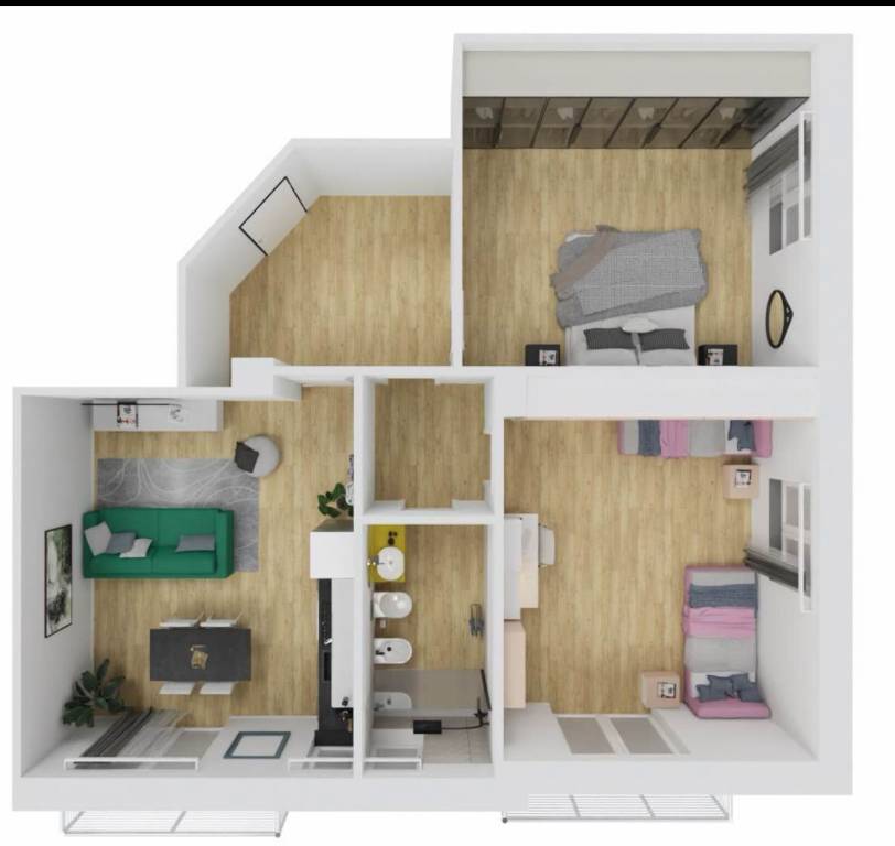 appartamento in vendita a Torino in zona Borgata Vittoria