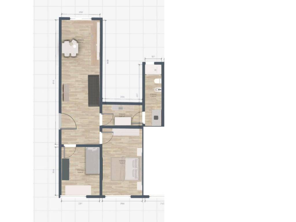 appartamento in vendita a Torino in zona Parella