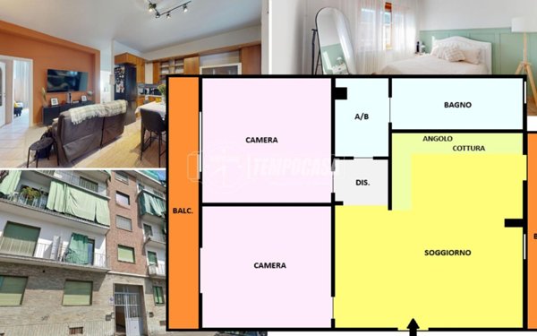 appartamento in vendita a Torino in zona Barriera di Milano