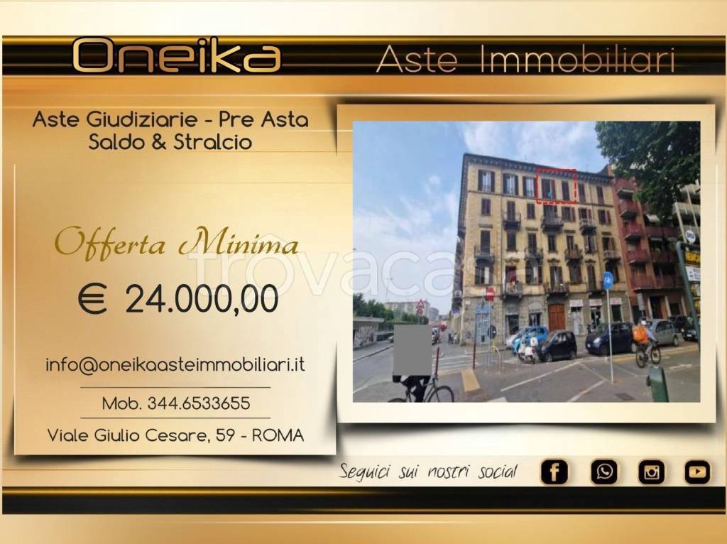 appartamento in vendita a Torino in zona Aurora