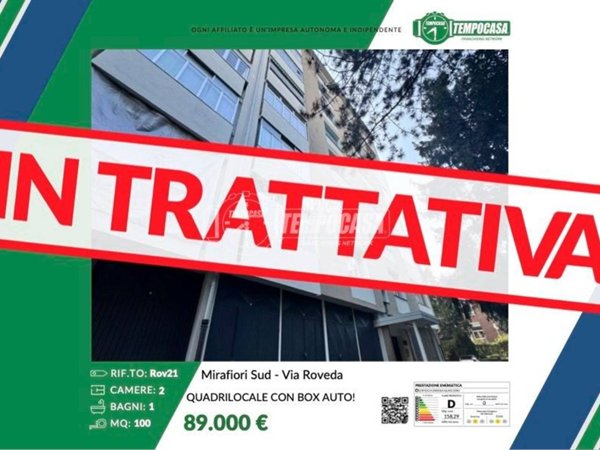 appartamento in vendita a Torino in zona Mirafiori Sud