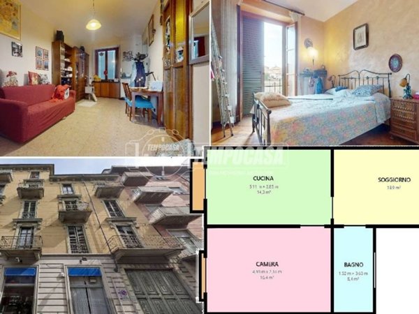 appartamento in vendita a Torino in zona Aurora