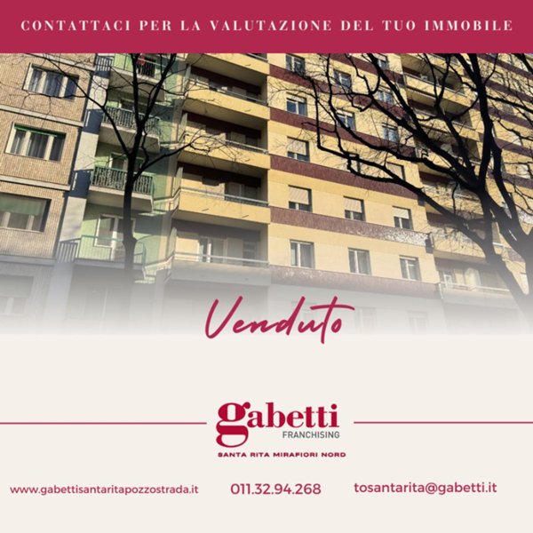 appartamento in vendita a Torino in zona Santa Rita