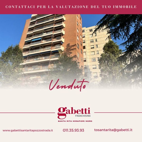 appartamento in vendita a Torino in zona Mirafiori Nord