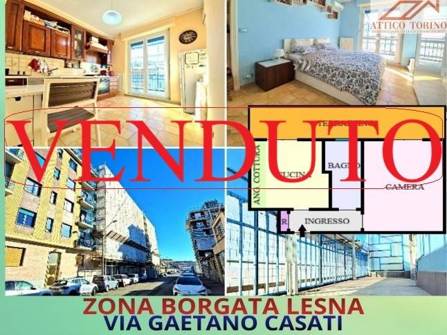 appartamento in vendita a Torino in zona Borgata Lesna