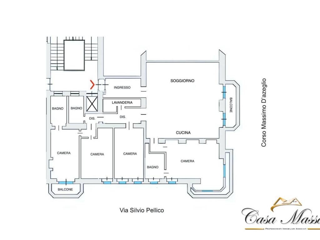 appartamento in vendita a Torino in zona San Salvario