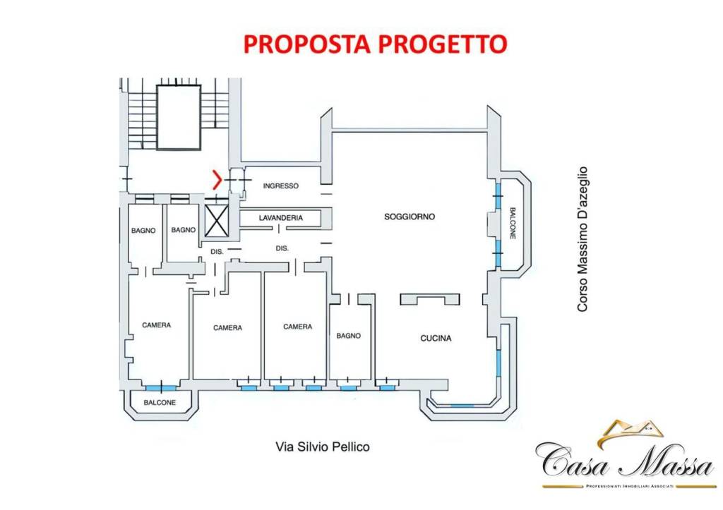 appartamento in vendita a Torino in zona San Salvario