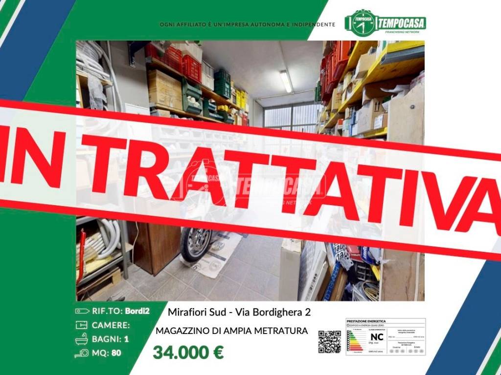 locale commerciale in vendita a Torino in zona Mirafiori Sud