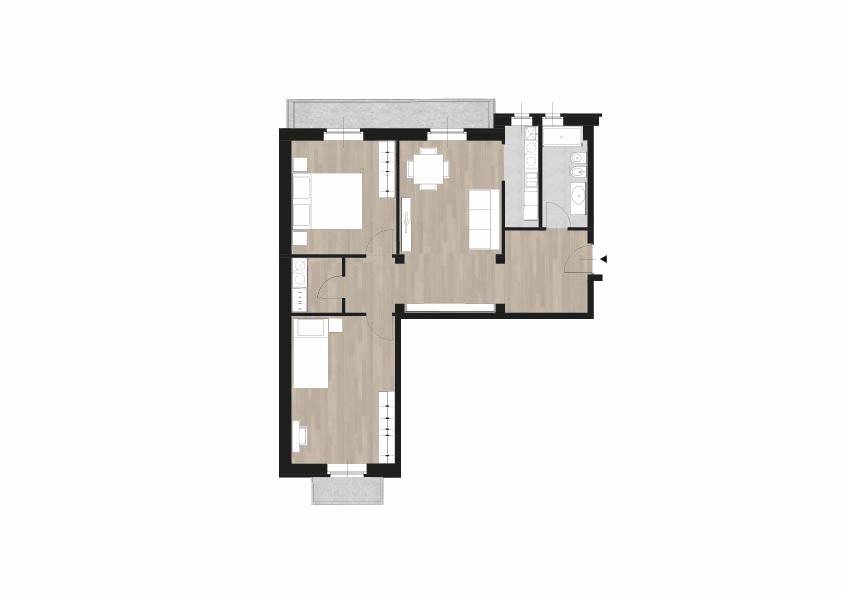 appartamento in vendita a Torino in zona Pozzo Strada