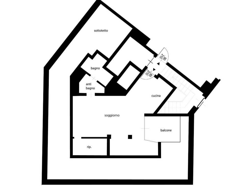 appartamento in vendita a Torino in zona Parella