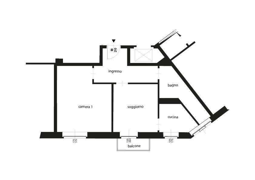 appartamento in vendita a Torino in zona Parella