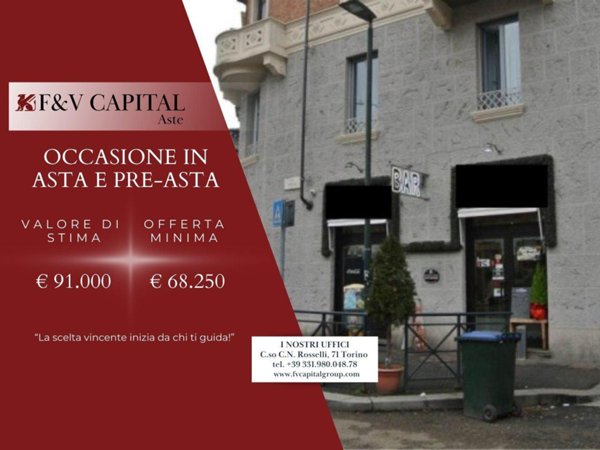 locale commerciale in vendita a Torino in zona Millefonti