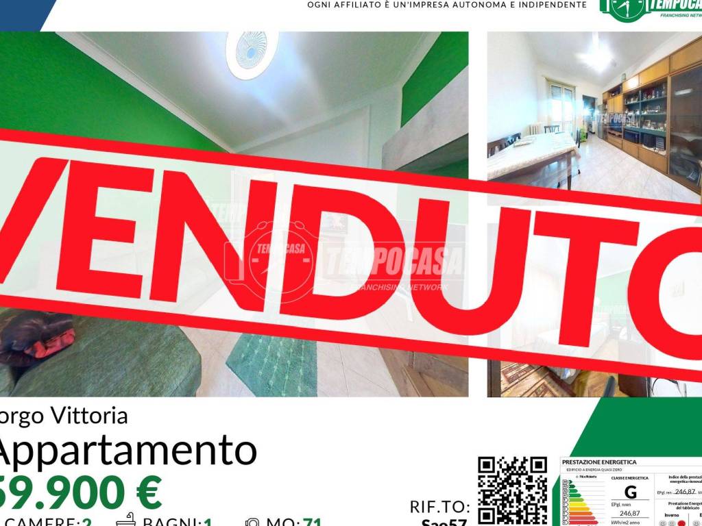 appartamento in vendita a Torino in zona Borgata Vittoria