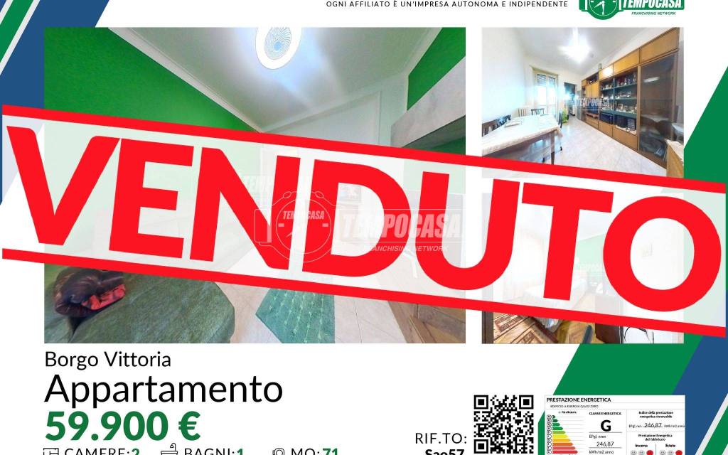 appartamento in vendita a Torino in zona Borgata Vittoria