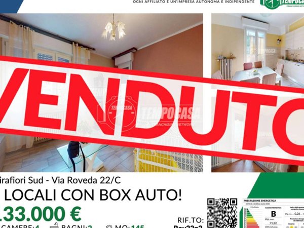 appartamento in vendita a Torino in zona Mirafiori Sud