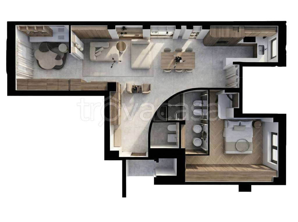 appartamento in vendita a Torino in zona Vanchiglia