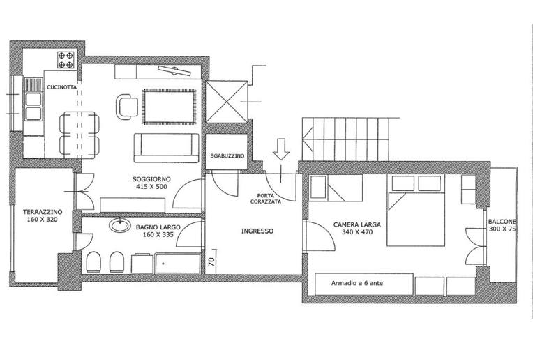 appartamento in vendita a Torino in zona Pozzo Strada