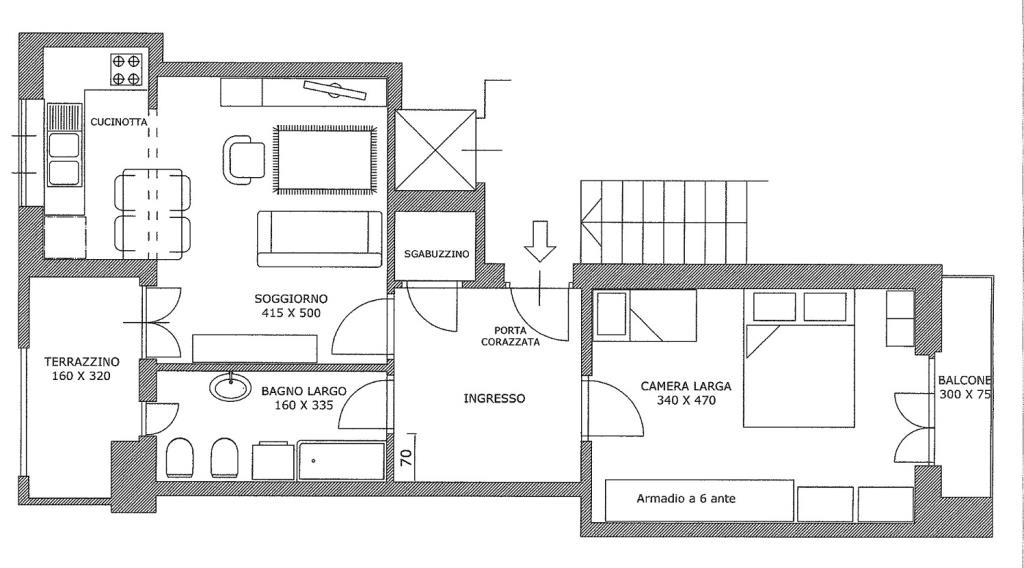 appartamento in vendita a Torino in zona Pozzo Strada