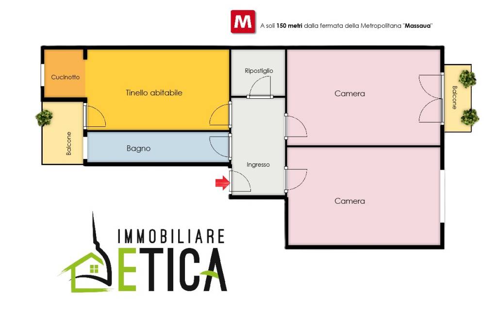 appartamento in vendita a Torino in zona Parella