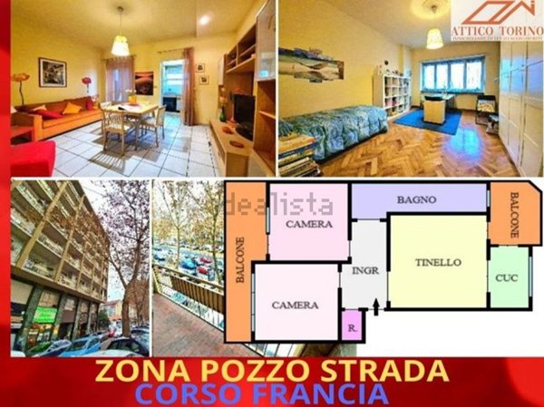 appartamento in vendita a Torino in zona Pozzo Strada