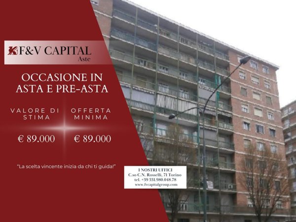 appartamento in vendita a Torino