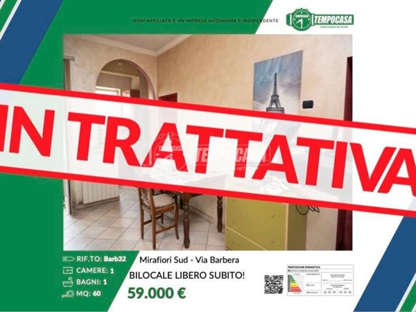 appartamento in vendita a Torino in zona Mirafiori Sud