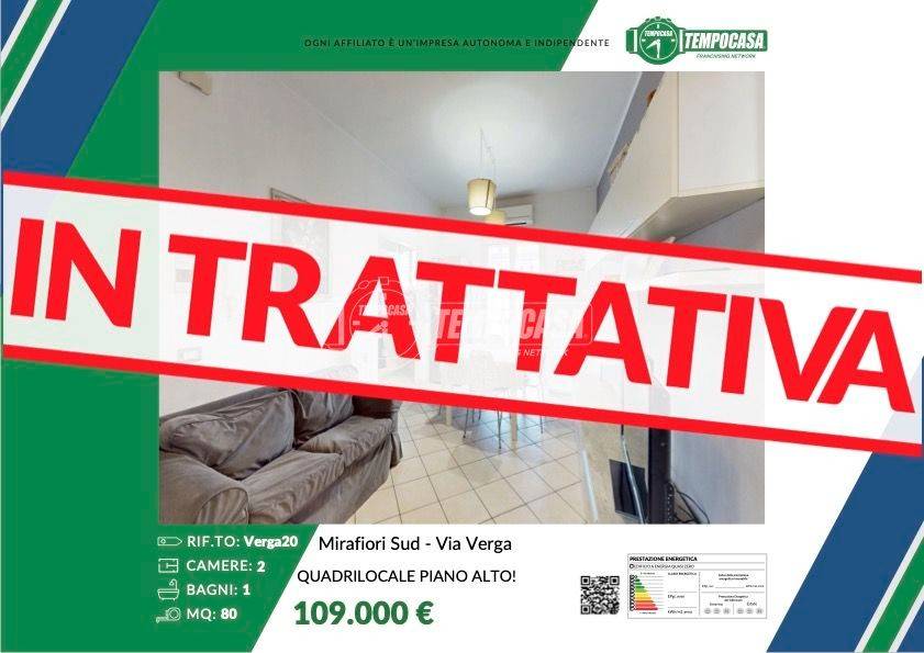 appartamento in vendita a Torino in zona Mirafiori Sud