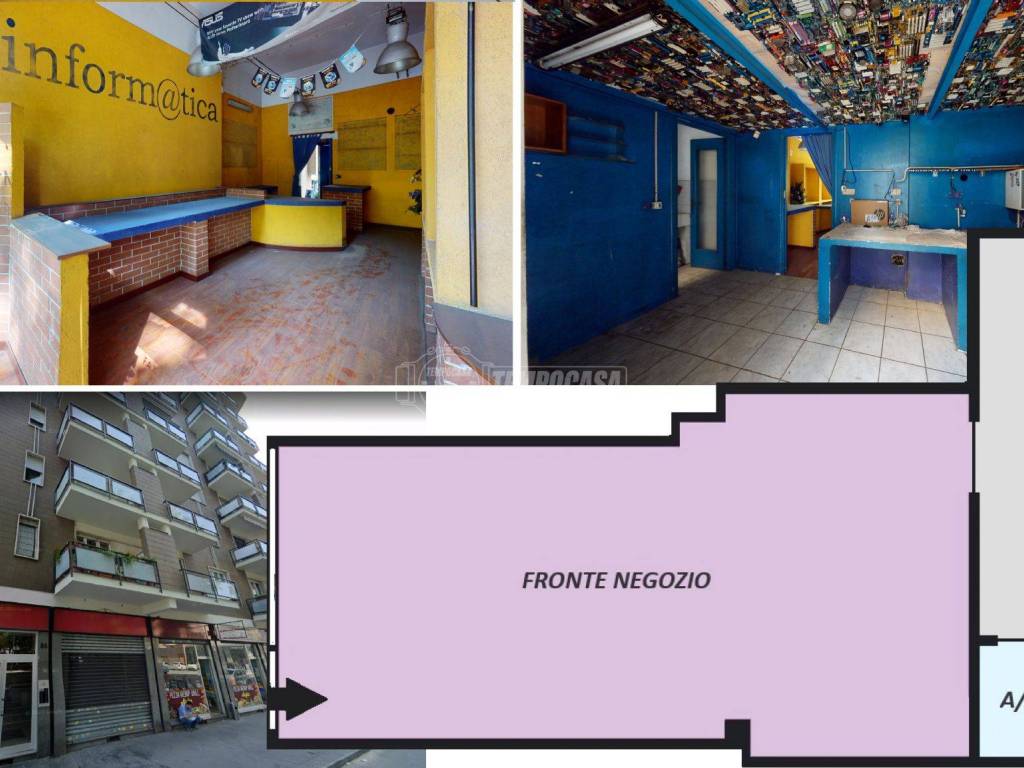 negozio in vendita a Torino in zona Rebaudengo