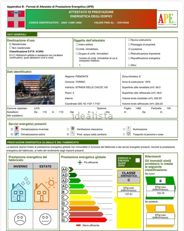 appartamento in vendita a Torino