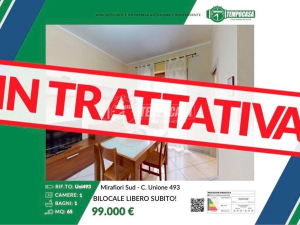 appartamento in vendita a Torino in zona Mirafiori Sud