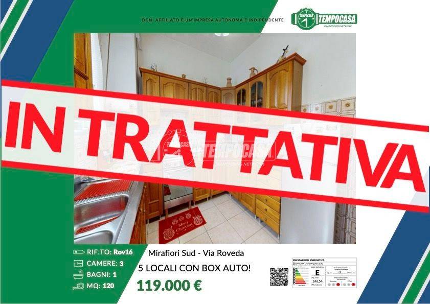 appartamento in vendita a Torino in zona Mirafiori Sud