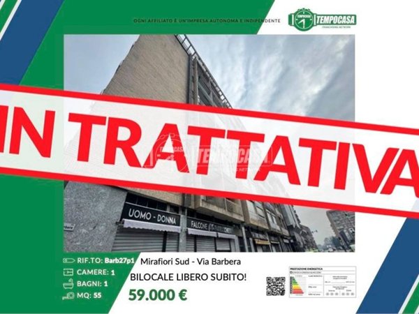 appartamento in vendita a Torino in zona Mirafiori Sud