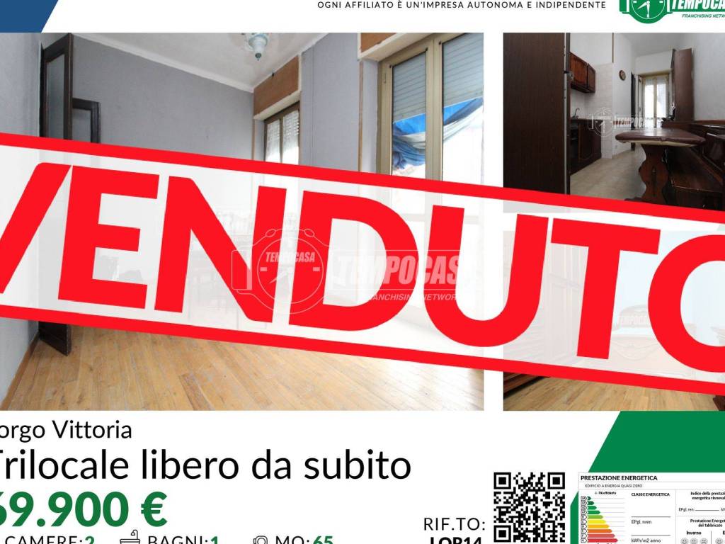 appartamento in vendita a Torino in zona Borgata Vittoria