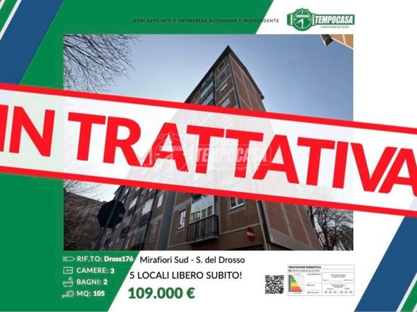 appartamento in vendita a Torino in zona Mirafiori Sud