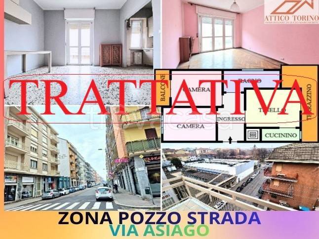 appartamento in vendita a Torino in zona Pozzo Strada