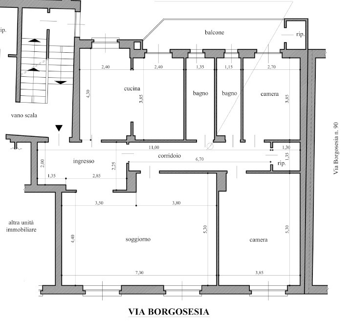 appartamento in vendita a Torino in zona Parella