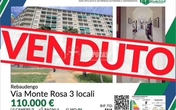 appartamento in vendita a Torino in zona Rebaudengo